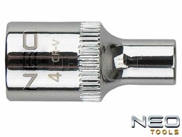 NEO TOOLS Nasadka sześciokątna 1/4", 8 x 25MM