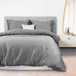 Z Pościel satyna bawełniana Popiel 024/160x200