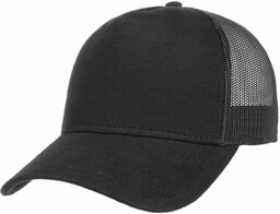 Czapka Dżersej Trucker, czarny, One Size