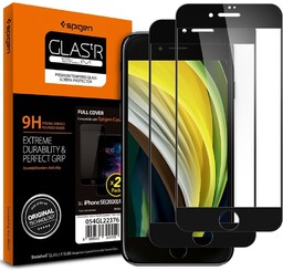 SZKŁO HARTOWANE SPIGEN GLASS FC 2-PACK IPHONE 7/8/SE