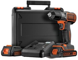 Black&decker Black & Decker ASD18KB-QW wiertło Czarny, Pomarańczowy