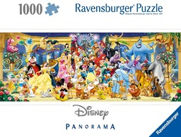 Ravensburger PUZZLE 1000 PANORAMA POSTACIE DISNEY