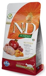 FARMINA Karma dla kota N&D Pumpkin Przepiórka