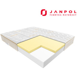 JANPOL JULIA materac termoelastyczny, piankowy, Rozmiar - 140x200,
