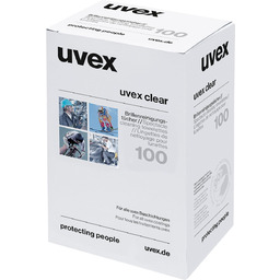 Chusteczki nawilżone do czyszczenia okularów UVEX