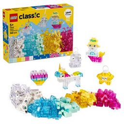 LEGO 11040 Classic Magiczny zestaw z przezroczystymi klockami