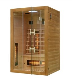 Sauna infrared EA2RS z panelami solnymi 2-osobowa