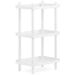 Normann Copenhagen - Block Półka White/White