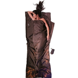 Cocoon Wkładka do śpiwora TravelSheet Silk, muddy elephant