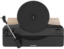 BLAUPUNKT Gramofon pionowy VT100 Czarny,Automatyczny,Napęd paskowy,BT,Wbudowane głośniki,Prędkość odtw.33