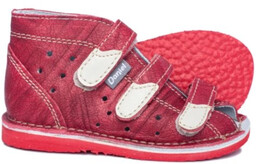 Daniel kapcie sandałki profilaktyczne z obcasem Thomasa