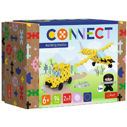 61969 Klocki Connect -Awionetka / Jeep