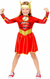 Kostium Flash Girl dla dziewczynki