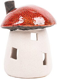 Świecznik na tea light Domek grzybowy, 11 x