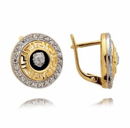 Złote kolczyki N327K