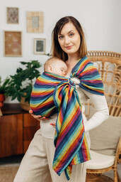 Chusta kółkowa LennyLamb - Linen Paradiso-1.8 m.