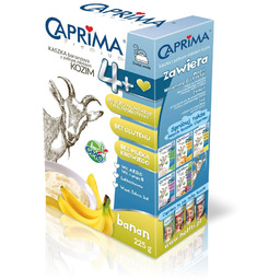 CAPRIMA PREMIUM Kaszka ryżowo kukurydziana z pełnym mlekiem