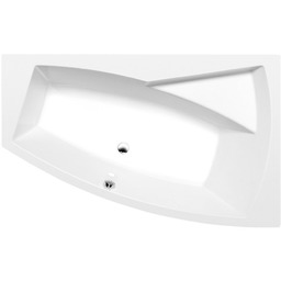 EVIA R wanna asymetryczna 170x100x47cm, biały 22611 ZIMOWA