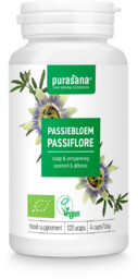 Purasana Męczennica Cielista (Passiflora) Bio (125 Mg) 120