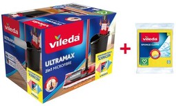 Mop płaski Ultramax BOX wiadro gratis Vileda