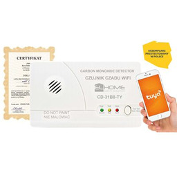 Czujnik czadu WiFi "EL HOME" CD-31B8-TY - wolnostojący,