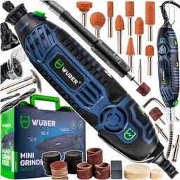 Mini Szlifierka 200 W Frezarka Wielofunkcyjna Stojak Akcesoria