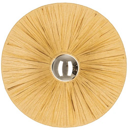 Lampa scienna z naturalnego rattanu elegancki kinkiet