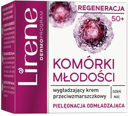 LIRENE_Dermo Regeneracja 50+ wygładzający krem przeciwzmarszczkowy Komórki Młodości