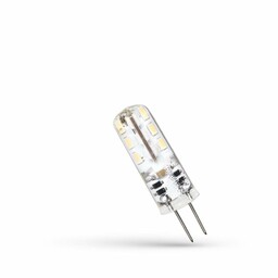 Żarówka LED G4 column 12V 1,5W Silikon Barwa