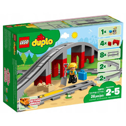 Lego 10872 Duplo Tory kolejowe wiadukt Oryginalne