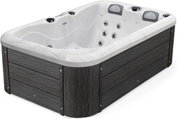 Wanna ogrodowa z hydromasażem Aquess Zenya 1201 3-osobowa