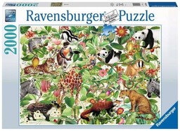 Ravensburger, puzzle, Dżungla, 2000 el.
