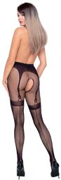 Cottelli Crotchless Tights 2510375 Black
