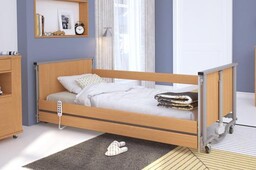 Łóżko rehabilitacyjne elektryczne nisko opuszczane TAURUS 2 LOW/LUX