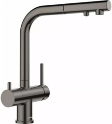 BLANCO 527737 Bateria FONTAS-S II satin dark steel