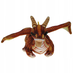 Barwne Fanatstyczne Zoo: Maskotka Smok pomarańczowy 48cm (93312)