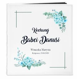 Album na zdjęcia z nadrukiem dla babci