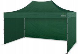 Namiot handlowy 450 x 300 cm zielony
