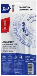 Zestaw Kreślarski Pratel Z Linijką 16Cm Pratel