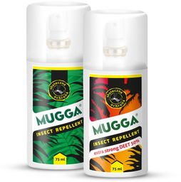 Mugga Strong Spray 50% DEET + Mugga Classic