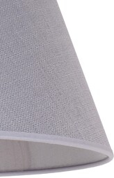 Klosz Sofia wysokość 31 cm, veroni szary Duolla,