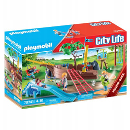 Playmobil Plac Zabaw Z Wrakiem Statku Zjeżdżalnia Huśtawka