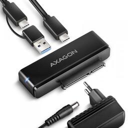 AXAGON ADSA-FPX Adapter USB-C 10Gbps SATA 6G 2.5"/3.5"