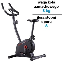 BODY SCULPTURE Rower magnetyczny C1660 V2 Czarny