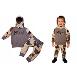 Myszka Miki Dres Komplet Dla Chłopca Spodnie Bluza