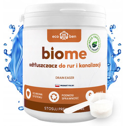 Mocny Odtłuszczacz do Rur Bio-Me – Udrażnia, Usuwa