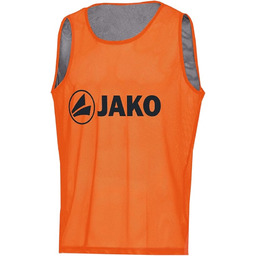 JAKO Unisex Reverse koszulka identyfikacyjna pomarańczowa pomarańczowy neonowy/szary
