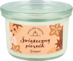 Świeczka sojowa Świąteczny Piernik 150ml