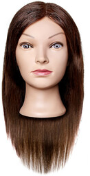 Efalock Professional Emilia Główka fryzjerska 35cm brąz, włosy