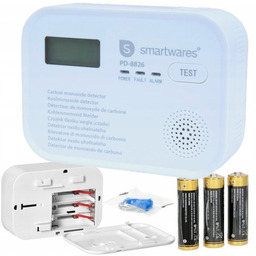 Czujnik Czadu Detektor Tlenku Węgla Co Smartwares